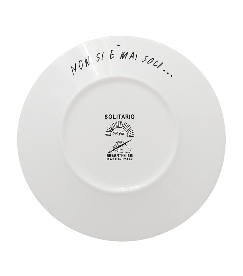 Fornasetti Solitario teacup and saucer set - British product