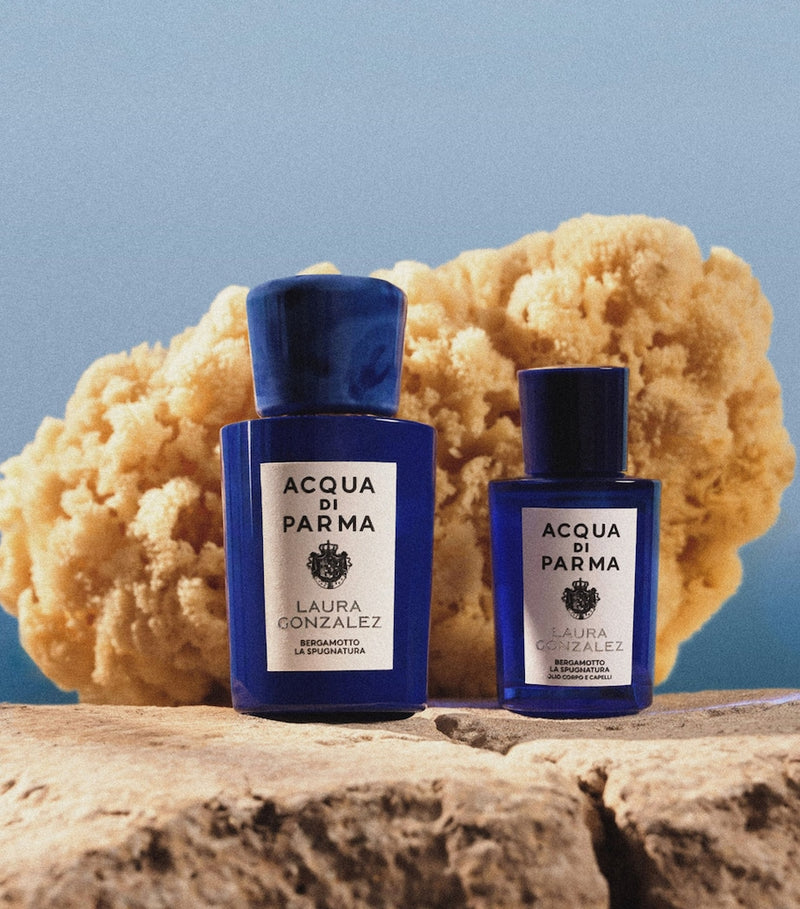 Acqua di Parma Bergamotto La Spugnatura hair and body oil 50ml - British product