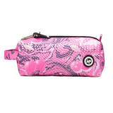 Trousse à crayons Hype Warp, motif marbre cerise