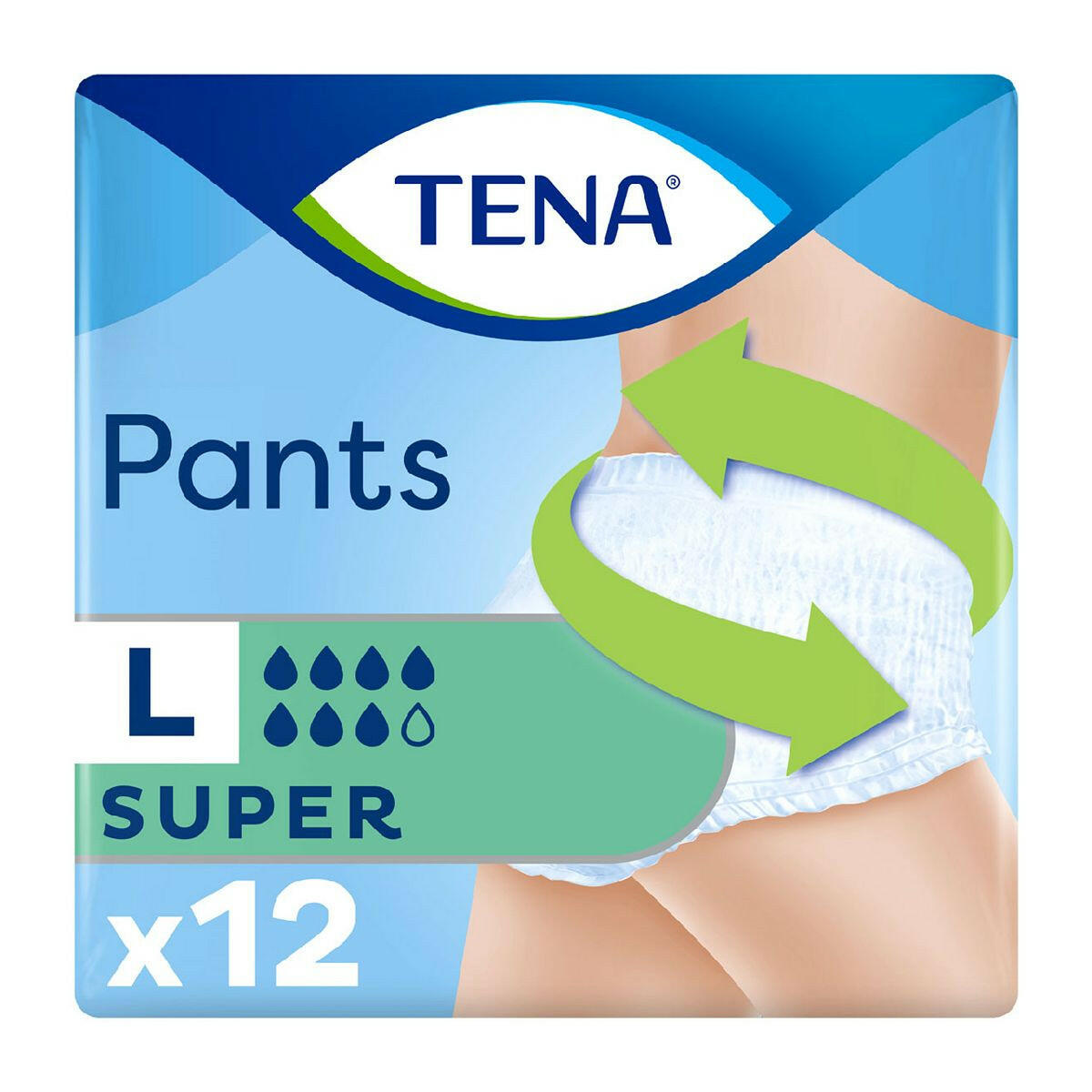 TENA Incontinence Pants Super Large - 12 pack GOODS Boots