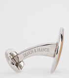 Deakin & Francis Summer Haze Enamel Cufflinks (British brand)