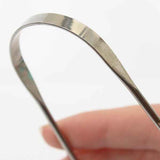 Organically Epic Stainless Steel Tongue Cleaner x1 (British brand)