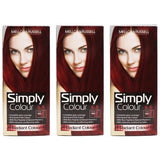 Simply Colour hair dye True Red 6.6, imported from the UK