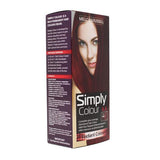 Simply Colour hair dye True Red 6.6, imported from the UK