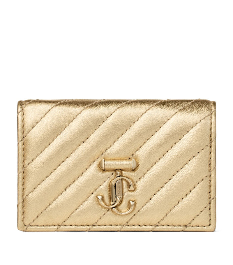 Jimmy Choo Curve Nello leather wallet (British brand)