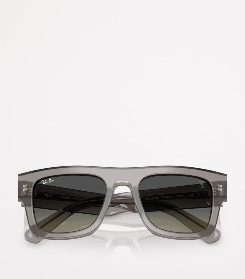 Ray-Ban RB2217M square sunglasses from Scuderia Ferrari collection, UK version