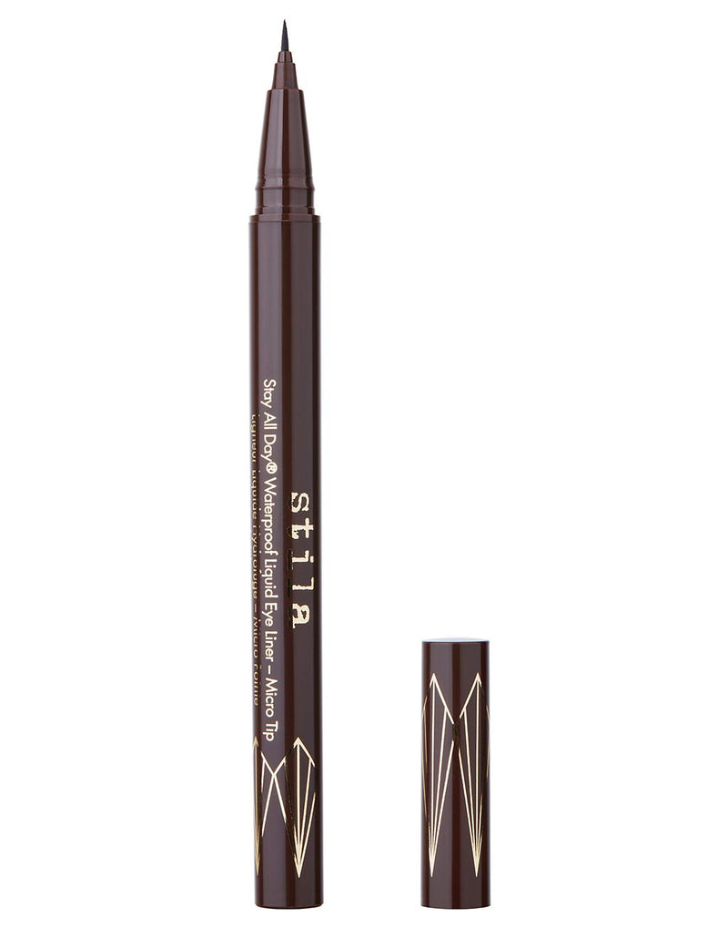 Stay All Day® Waterproof Liquid Eye Liner Micro Tip 0.5ml Make Up & Beauty Accessories M&S Brown