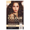 Superdrug permanent hair dye dark brown 4/0 (British brand)