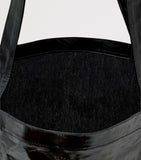 AllSaints large laminated tote bag in recycled polyester - British product