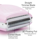 Rio Go Smooth Lady Shaver Pink, imported from the UK