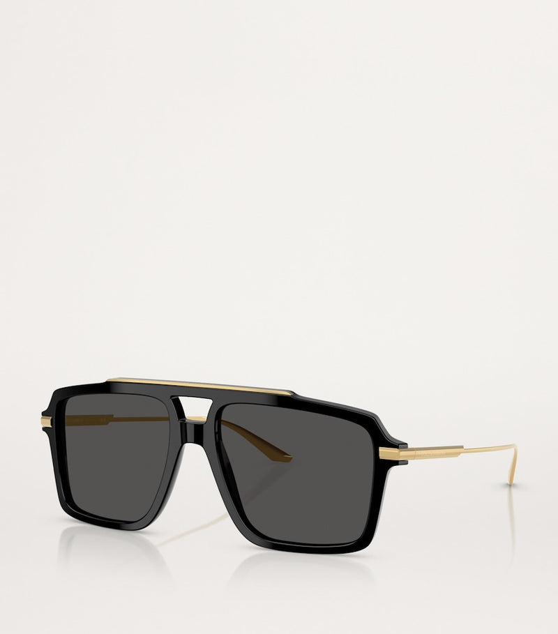 Dolce&Gabbana acetate aviator sunglasses - British product