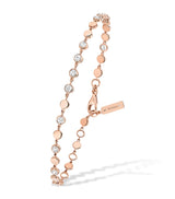 Harrods Messika D-Vibes Pink Gold and Diamond Bracelet (0.45ct)- Buy online at McGrocer