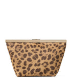 Jimmy Choo leopard print Ganache clutch bag, imported from the UK