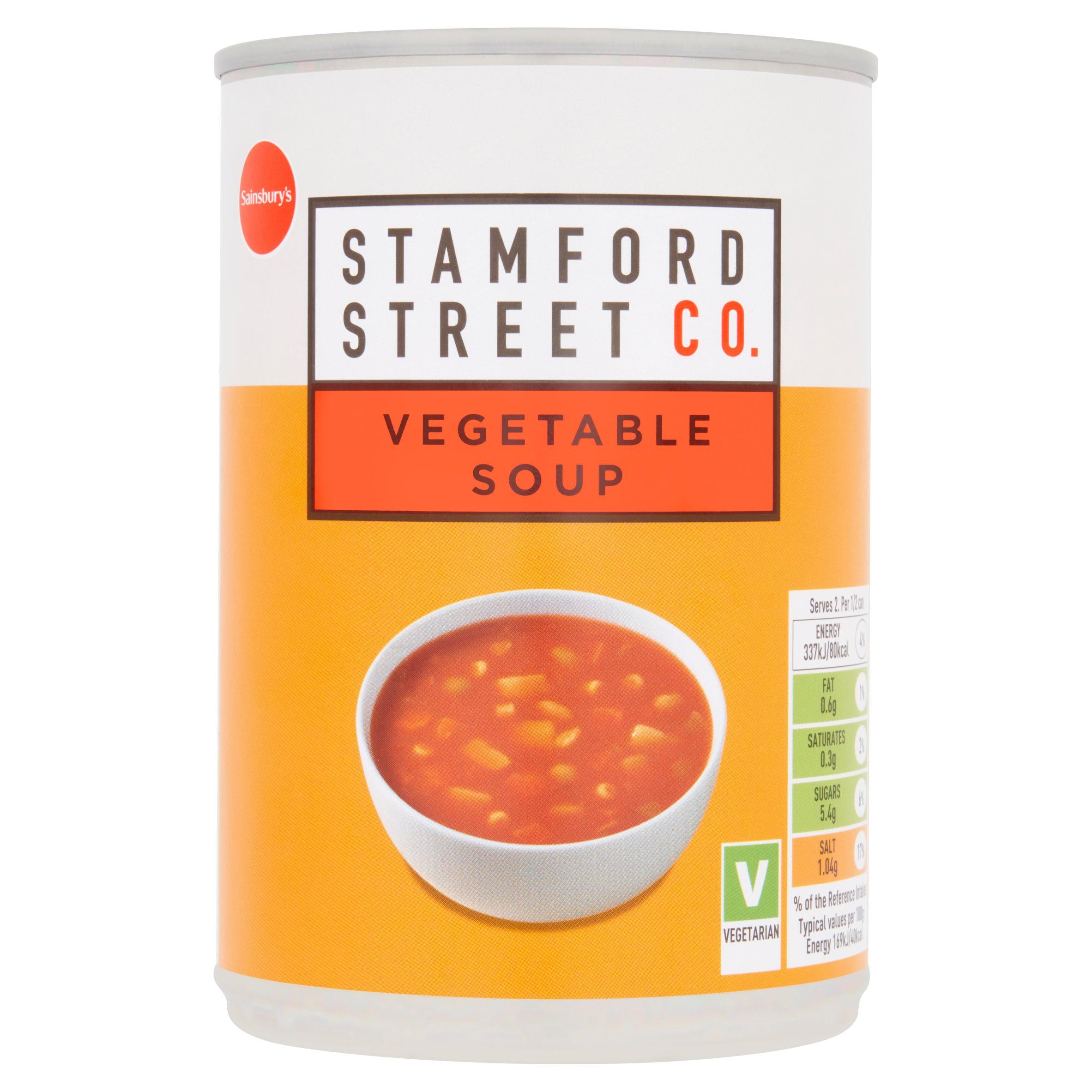 Stamford Street Co. Vegetable Soup 400g Soups Sainsburys