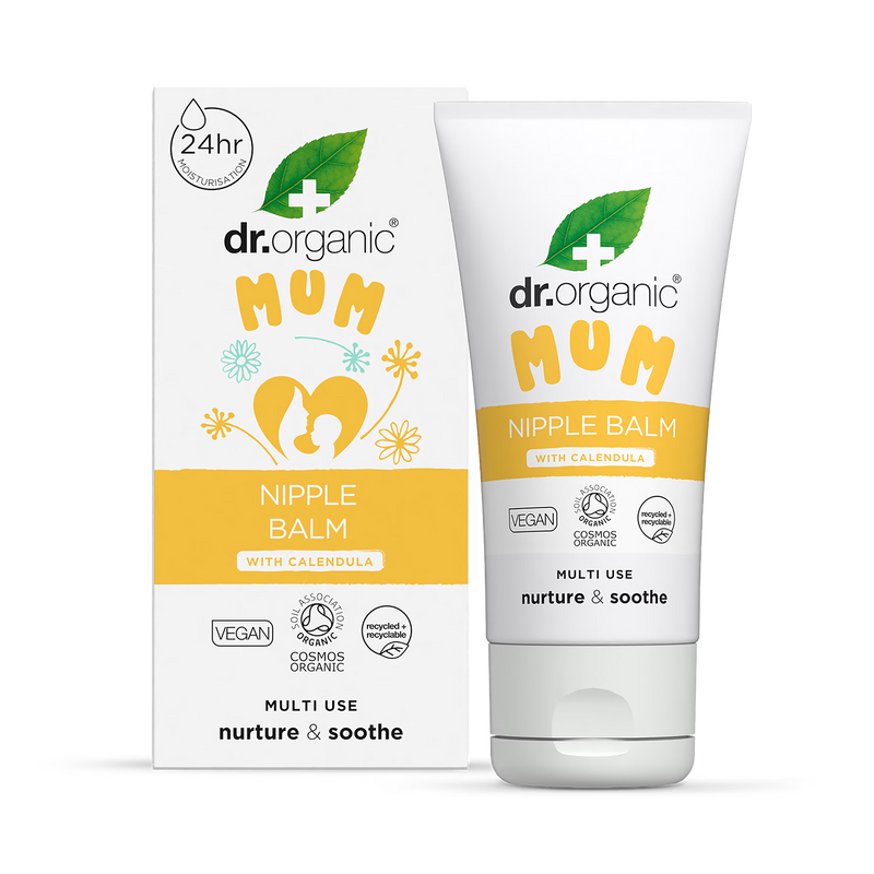 Dr Organic mother baby nipple balm 30ml, UK version