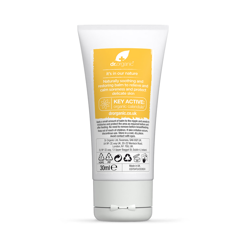Dr Organic mother baby nipple balm 30ml, UK version
