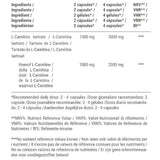 Raibu L-Carnitine 3000mg capsules 180 pack - British product