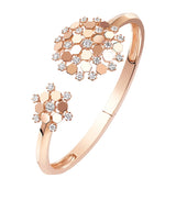 Harrods Chaumet Rose Gold and Diamond Bee de Chaumet Bangle- Buy online at McGrocer