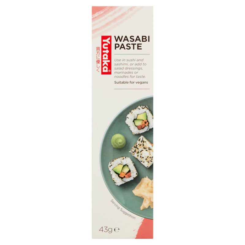Yutaka Wasabi Paste 43g Cooking pastes Sainsburys