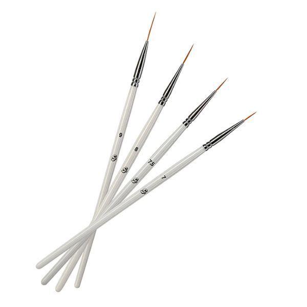 Glisten Cosmetics graphic liner brush set, UK version