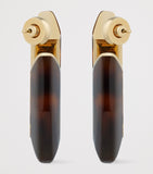 Grandes boucles d'oreilles huggie écaille de tortue Givenchy, version UK