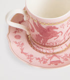 Harrods Menagerie espresso cup and saucer, UK version