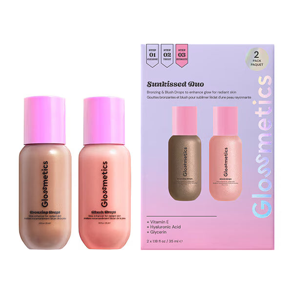 DNR GLOSSMETICS Bronzing and Blush Drops Kit - British product