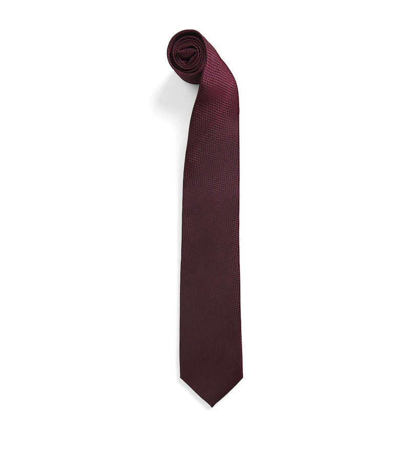 Isaia seven-fold silk tie 8cm - British product