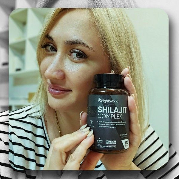 Himalayan Shilajit capsules 120 count, imported from the UK