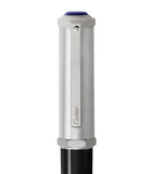 Cartier Santos-Dumont ballpoint pen with blue resin cabochon, 13.5cm - British product