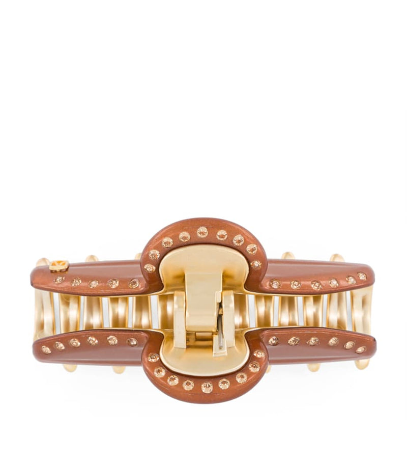 Alexandre de Paris gold-plated claw hair clip (British brand)