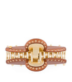 Alexandre de Paris gold-plated claw hair clip (British brand)