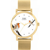 Superdrug Toff London White Ladies Robins Bird Watch- Buy online at McGrocer