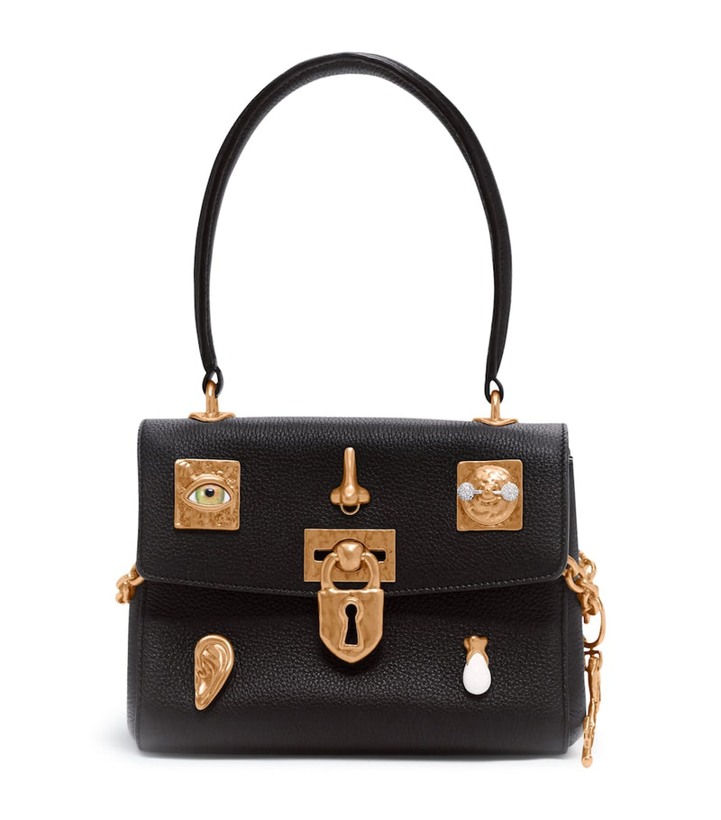 Schiaparelli Mini Leather Secret Bijoux top-handle bag (British brand)