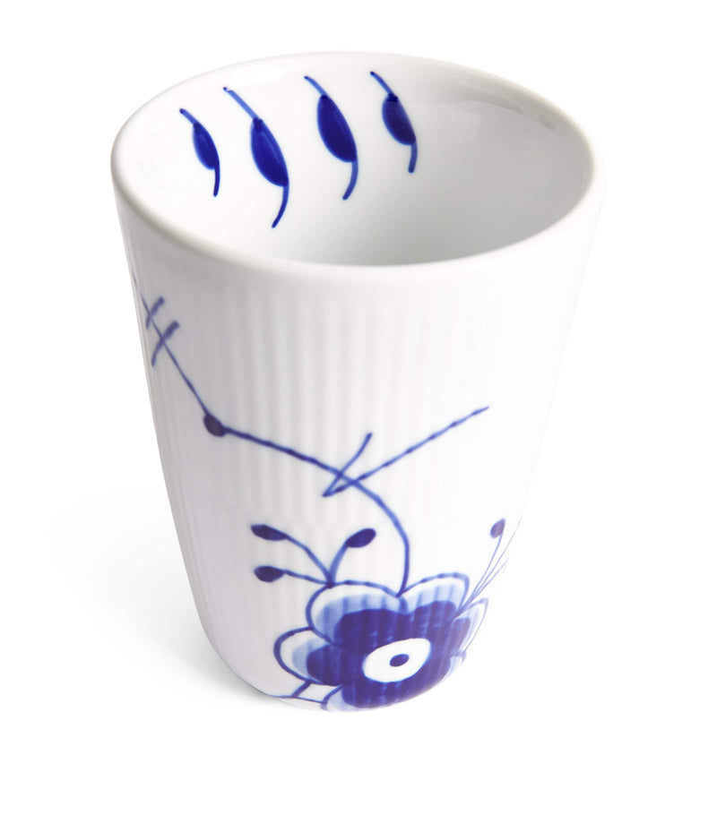 Royal Copenhagen Blue Fluted Mega thermal mug 390ml, imported from the UK