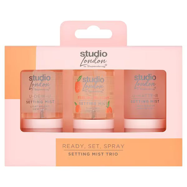 Studio London setting mist trio gift set (British brand)