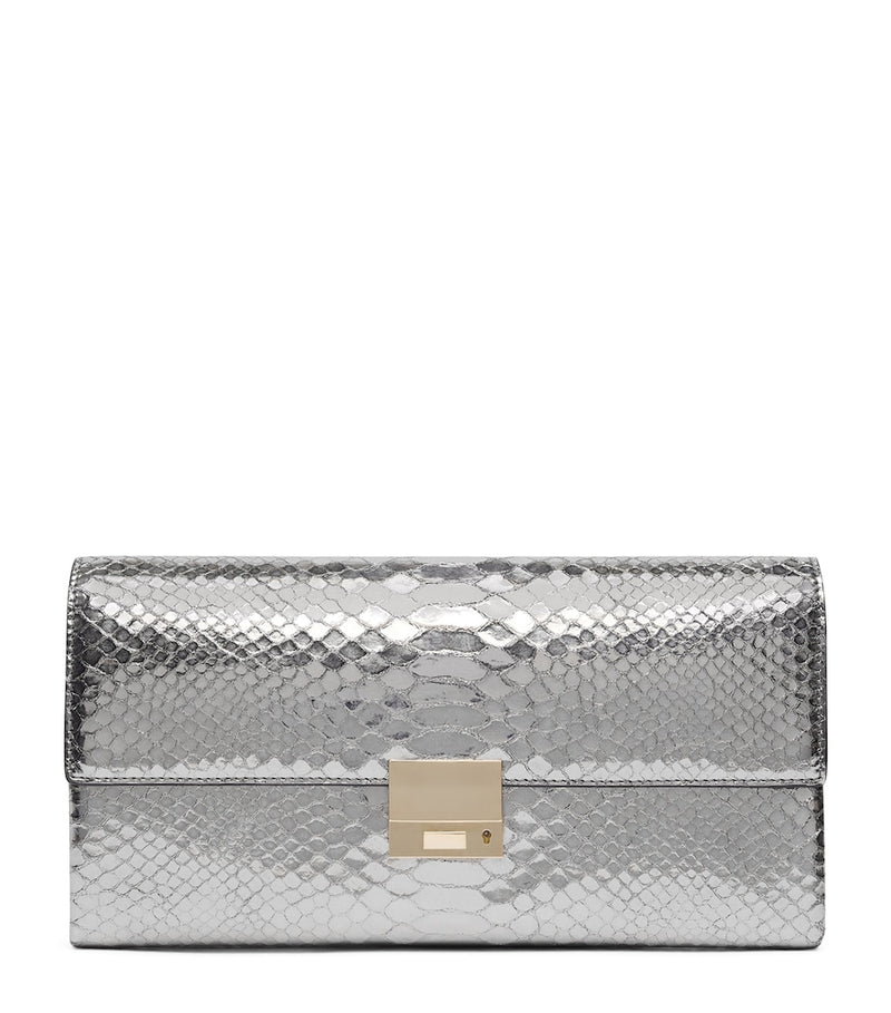 TOM FORD large laminated leather clutch bag, UK version