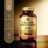 Solgar Calcium Magnesium Plus Zinc tablets (British brand)
