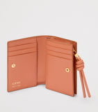 LOEWE Knot Wallet in calfskin leather with two-tone design (British brand)