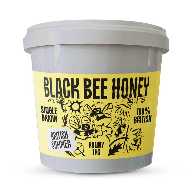 Black Bee British Summer Honey 1kg