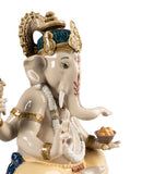 Lladró Lord Ganesha porcelain figurine limited edition, imported from the UK