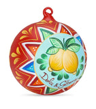 Dolce&Gabbana Casa hand-painted Carretto Siciliano bauble 13cm, UK version