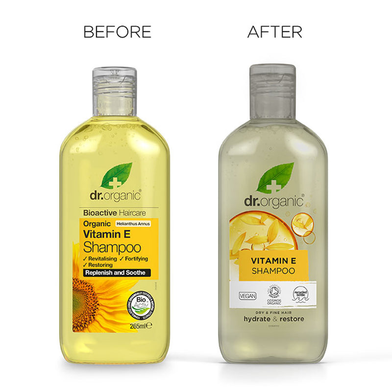 Dr Organic Vitamin E Shampoo 265ml - British product