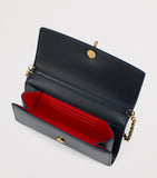 Christian Louboutin Bettina leather chain wallet - British product