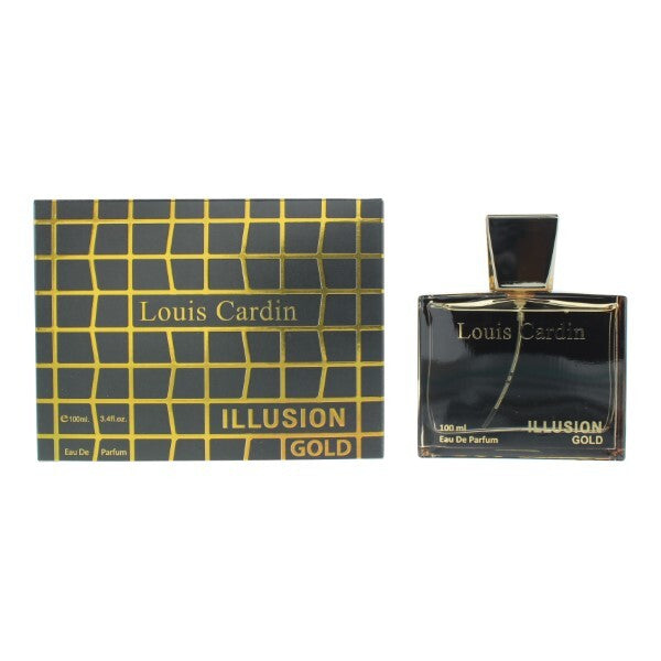 Louis Cardin Illusion Gold Eau de Parfum 100ml, UK version
