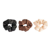 Brushworks nude scrunchies pack of 3 - British product