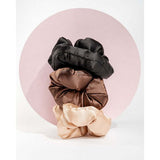 Brushworks nude scrunchies pack of 3 - British product