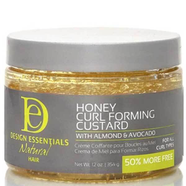 Design Essentials honey curl forming custard, UK version