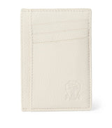 Harrods Brunello Cucinelli Grained Leather Card Holder- Buy online at McGrocer