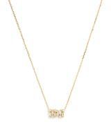 Harrods Suzanne Kalan Yellow Gold and Diamond Shimmer Necklace- Buy online at McGrocer